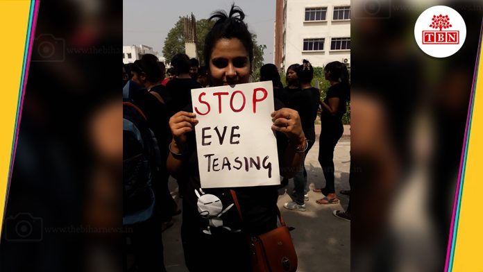 Students of NIFT Patna Protest against Eve-teasing & Road Safety in Patna-The-Bihar-News